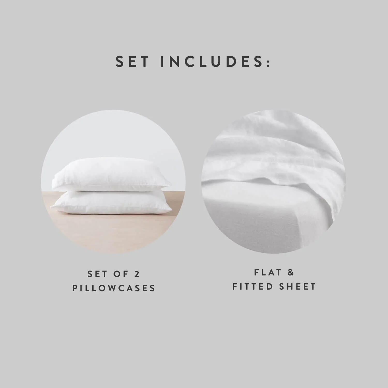 Stonewashed Linen Sheet Set - Image 29