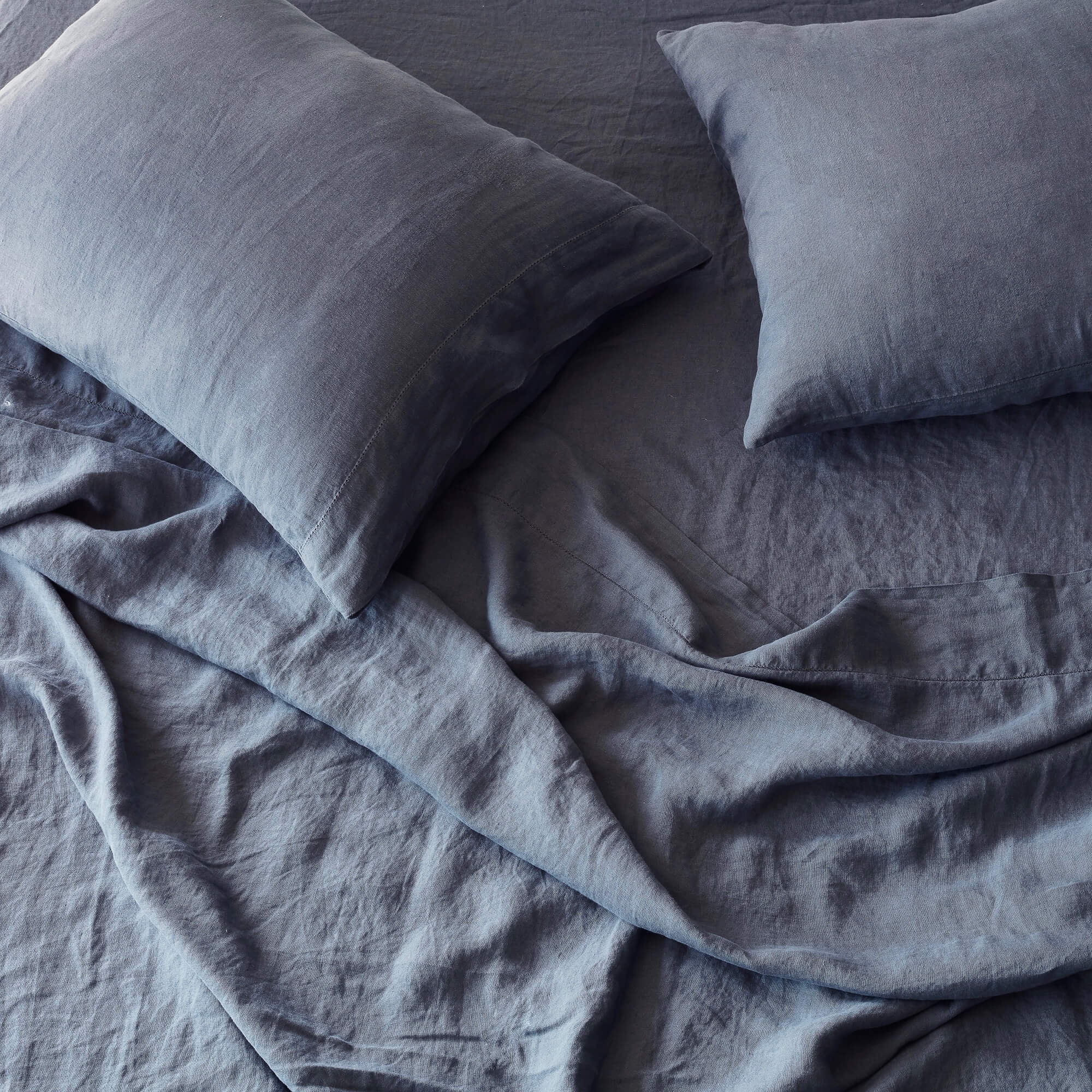 Stonewashed Linen Sheet Set - Image 30