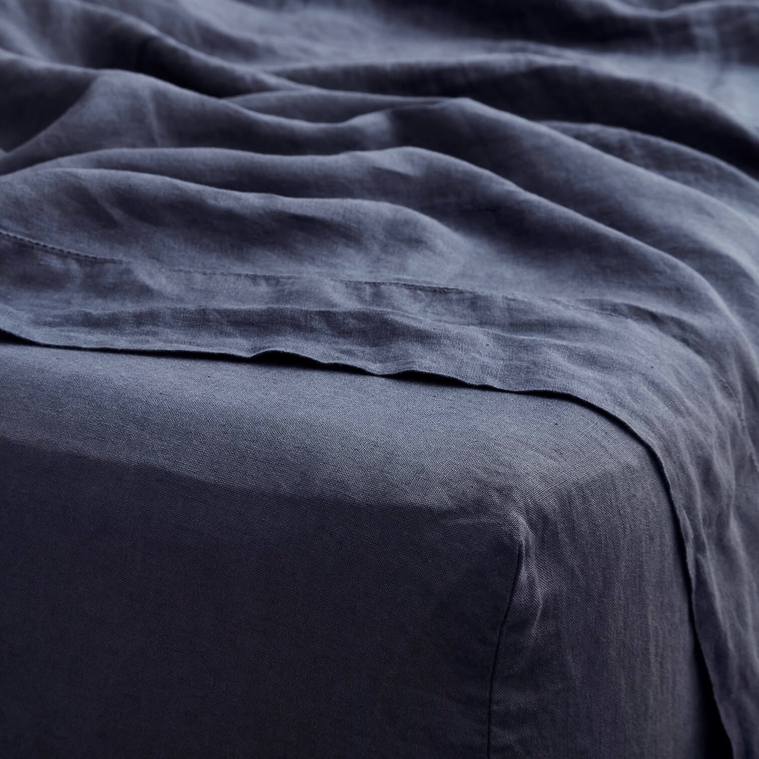 Stonewashed Linen Sheet Set - Image 32