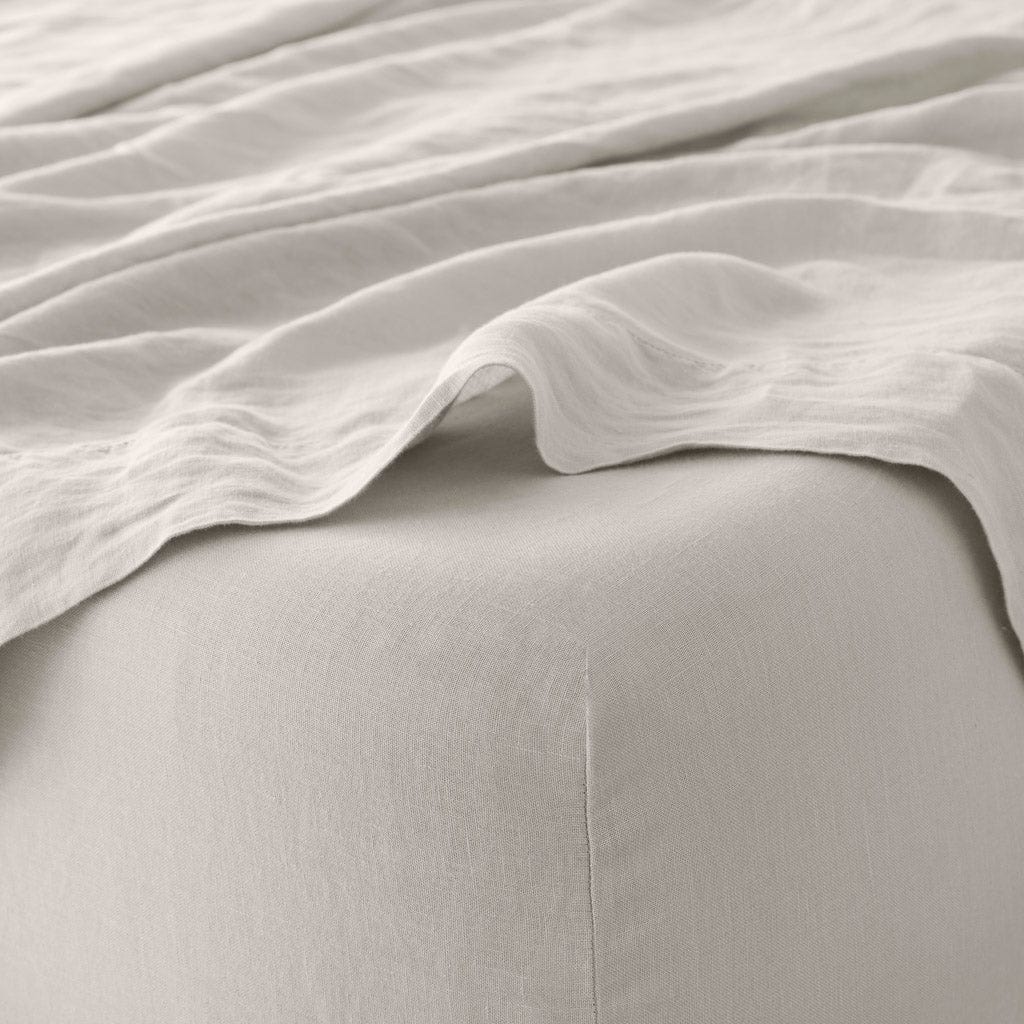 Stonewashed Linen Sheet Set - Image 4
