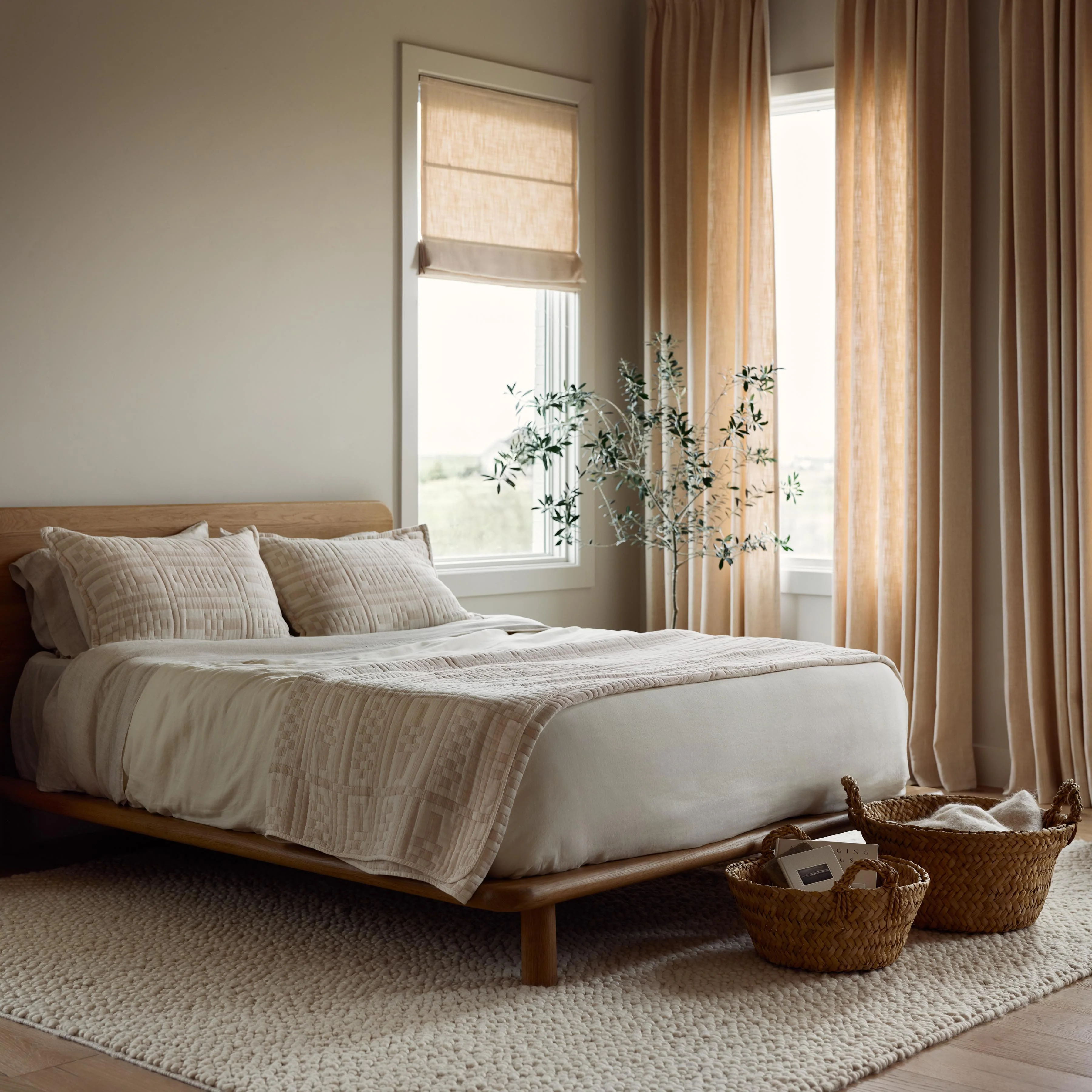 Stonewashed Linen Sheet Set - Image 44