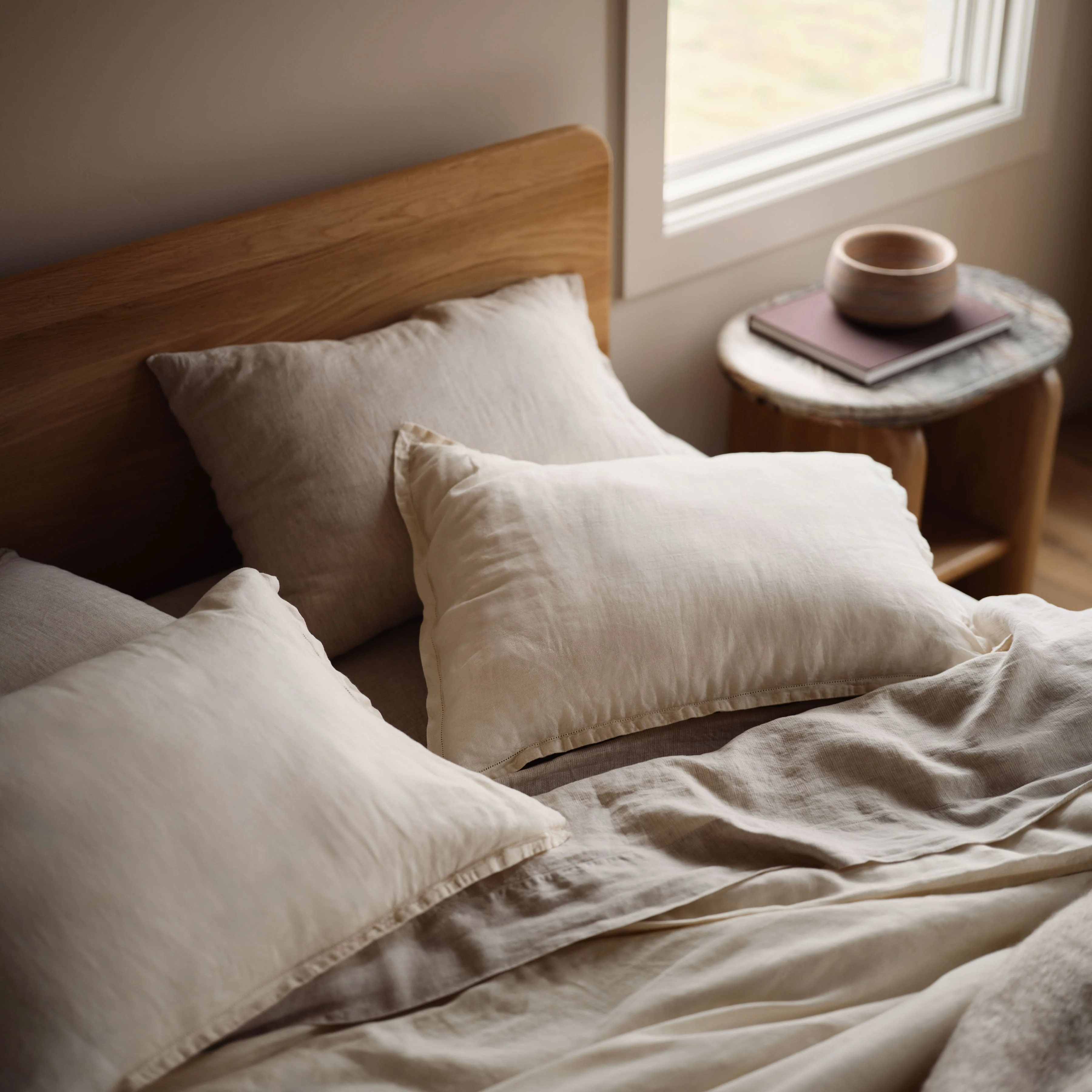 Stonewashed Linen Sheet Set - Image 46