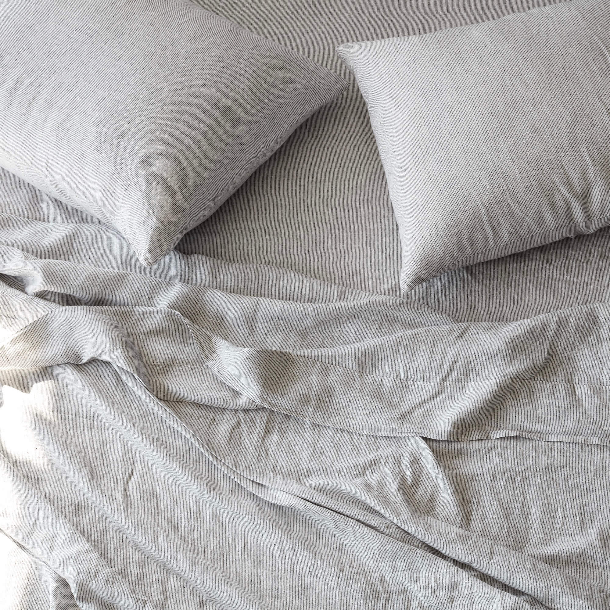 Stonewashed Linen Sheet Set - Image 50