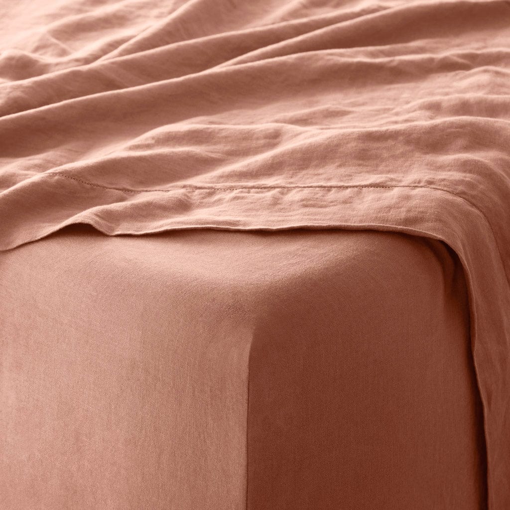 Stonewashed Linen Sheet Set - Image 59