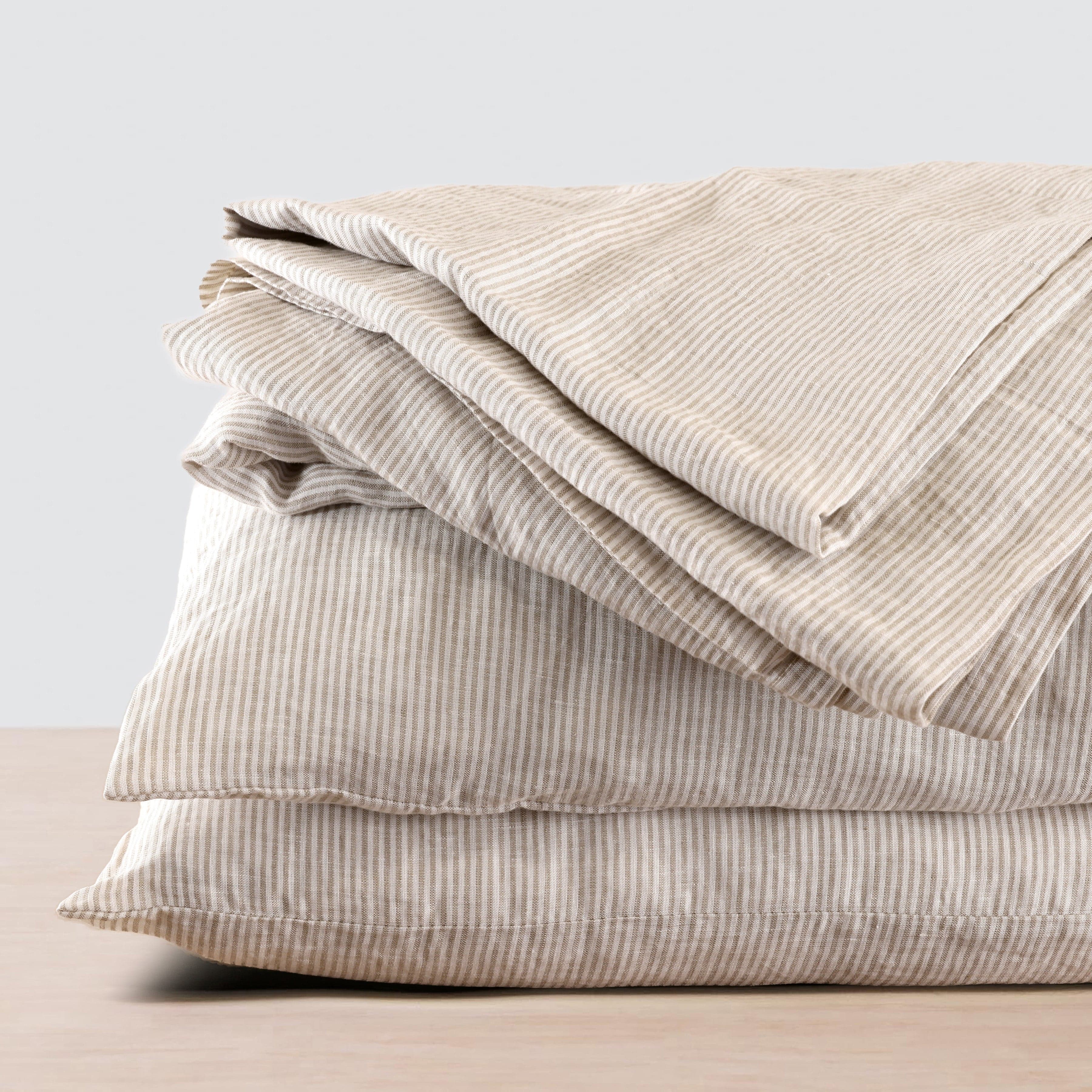 Stonewashed Linen Sheet Set - Image 67