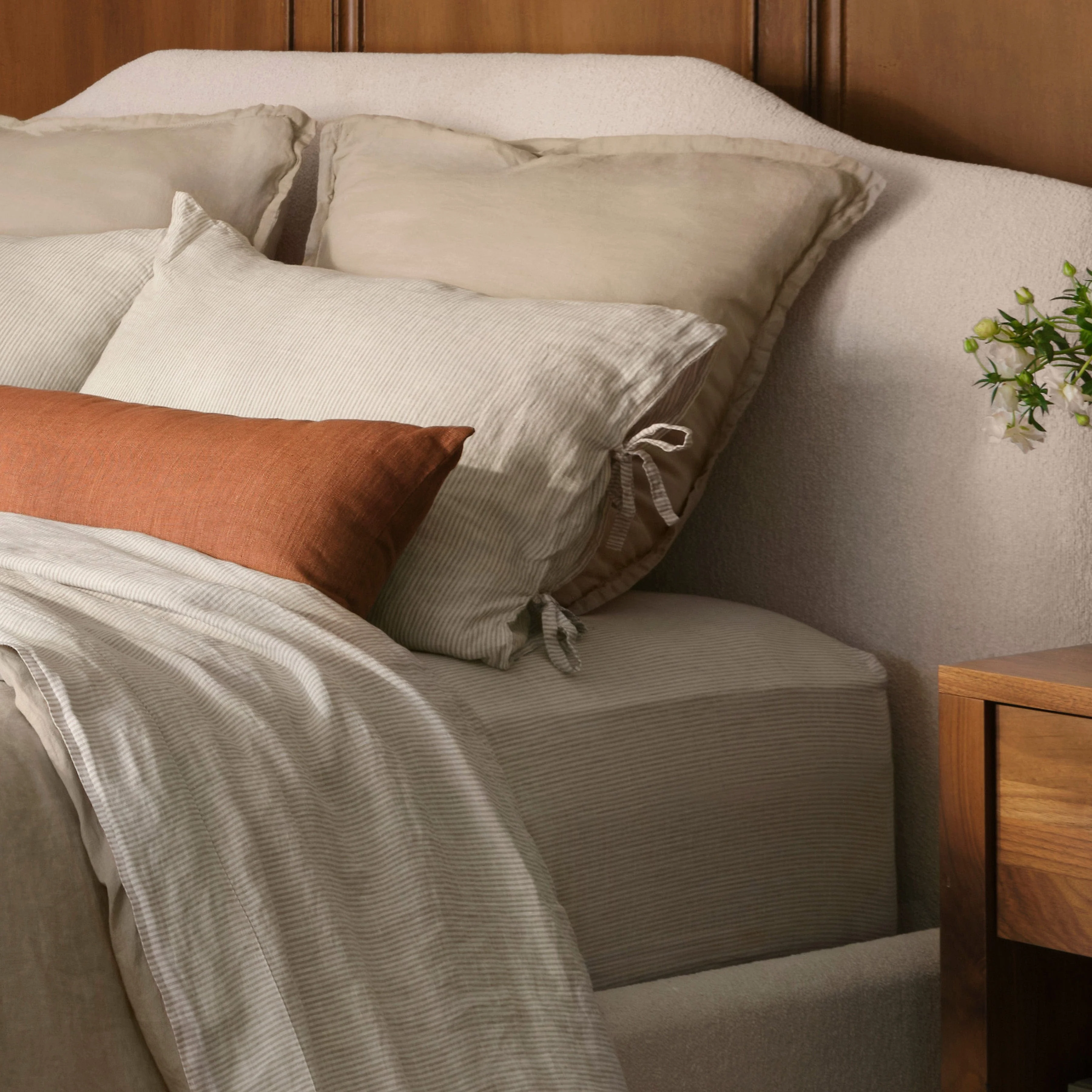 Stonewashed Linen Sheet Set - Image 72