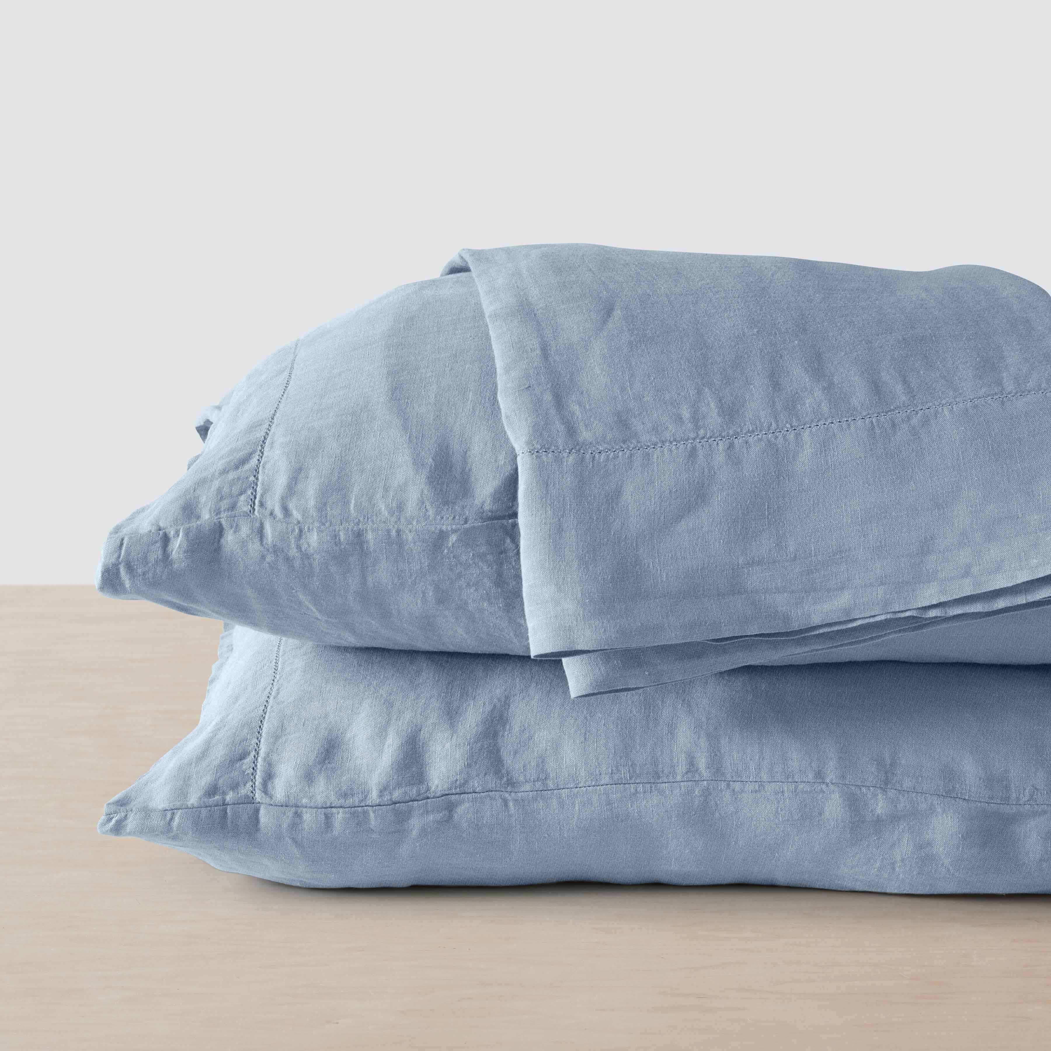 Stonewashed Linen Sheet Set - Image 92