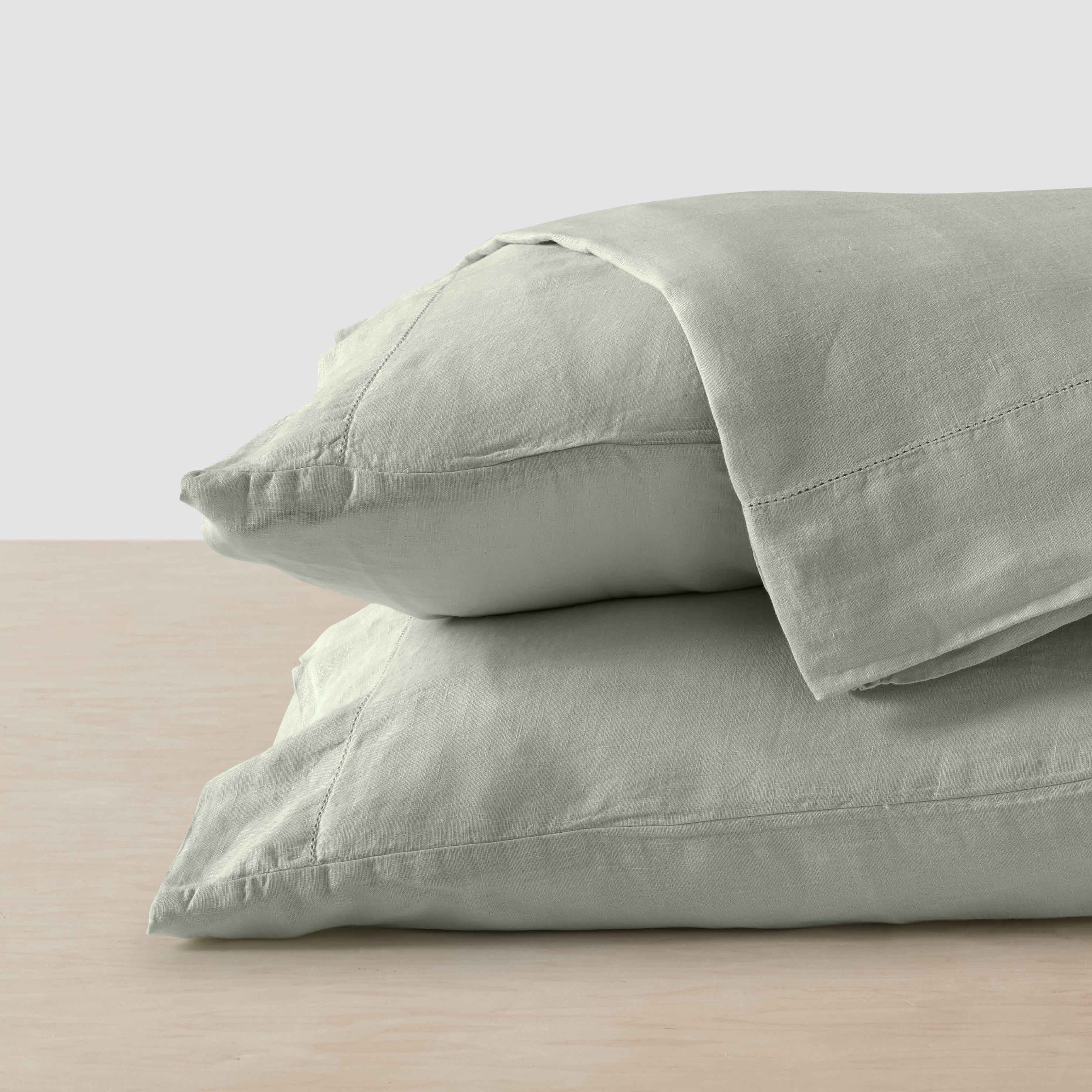 Stonewashed Linen Sheet Set - Image 96