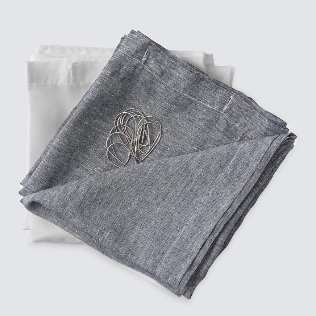 Stonewashed Linen Shower Curtain - Image 3