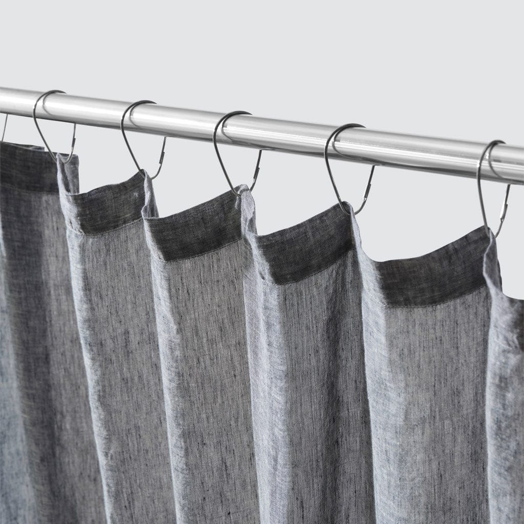Stonewashed Linen Shower Curtain - Image 4