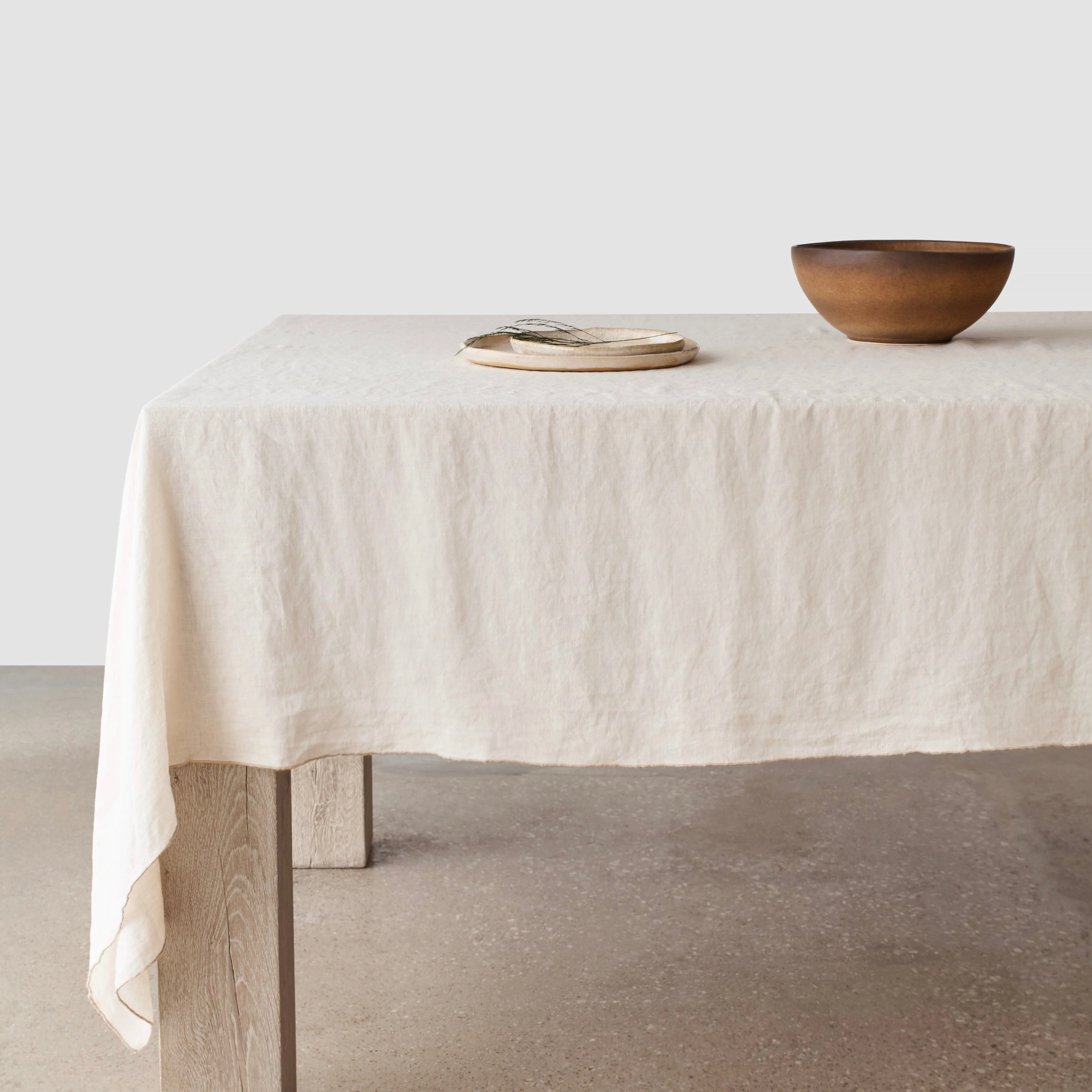 Stonewashed Linen Tablecloth - Image 4