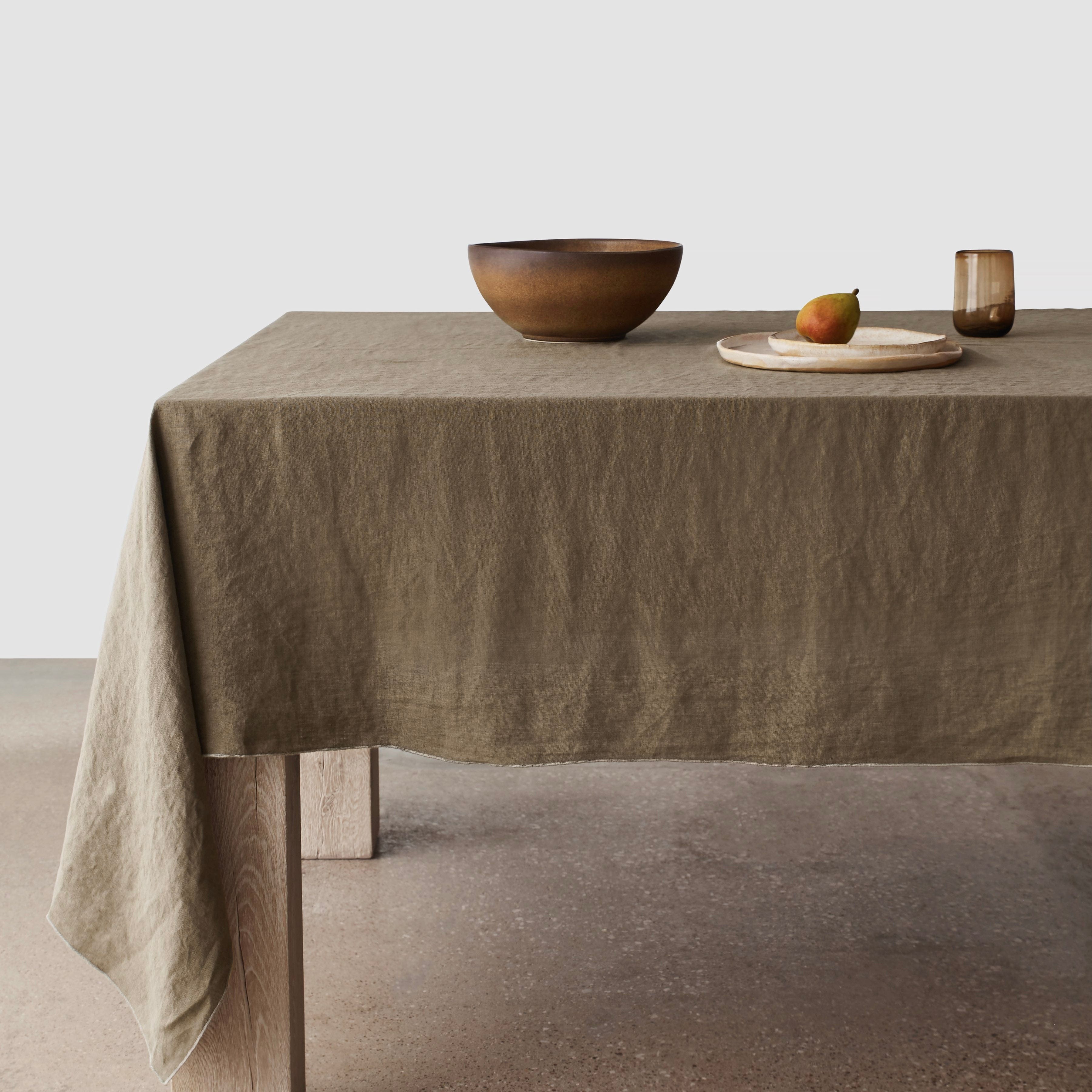 Stonewashed Linen Tablecloth - Image 5