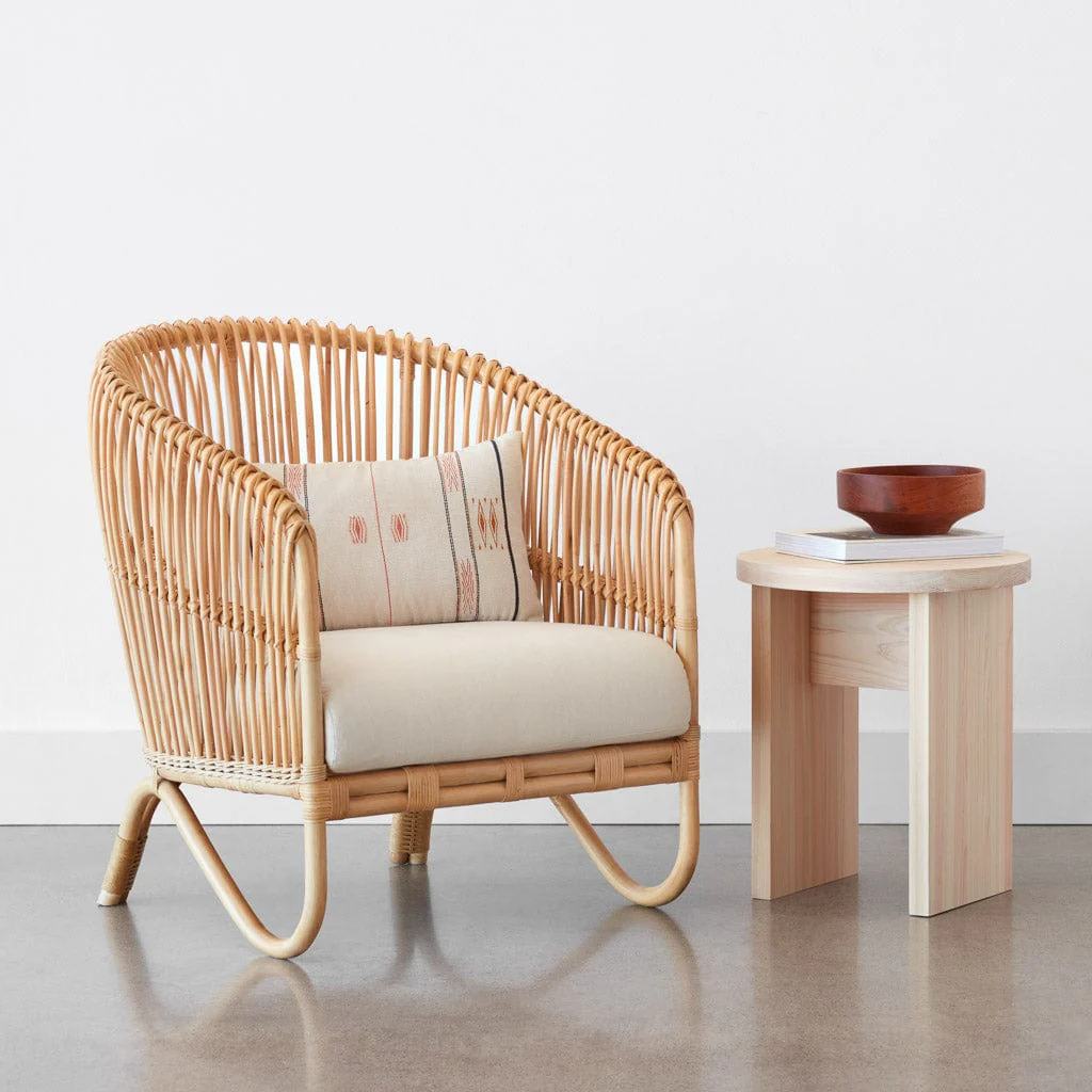 Tara Rattan Lounge Chair - Image 6