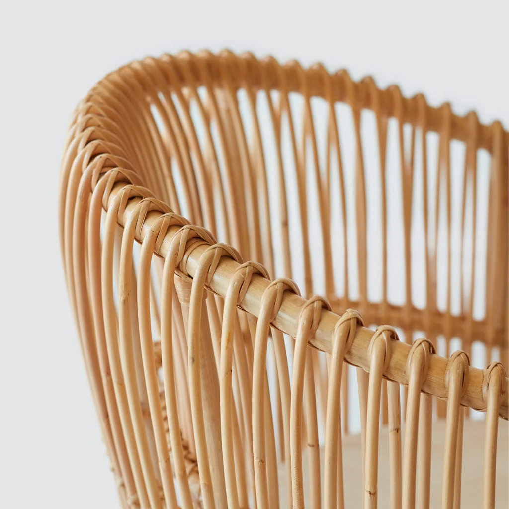 Tara Rattan Lounge Chair - Image 8