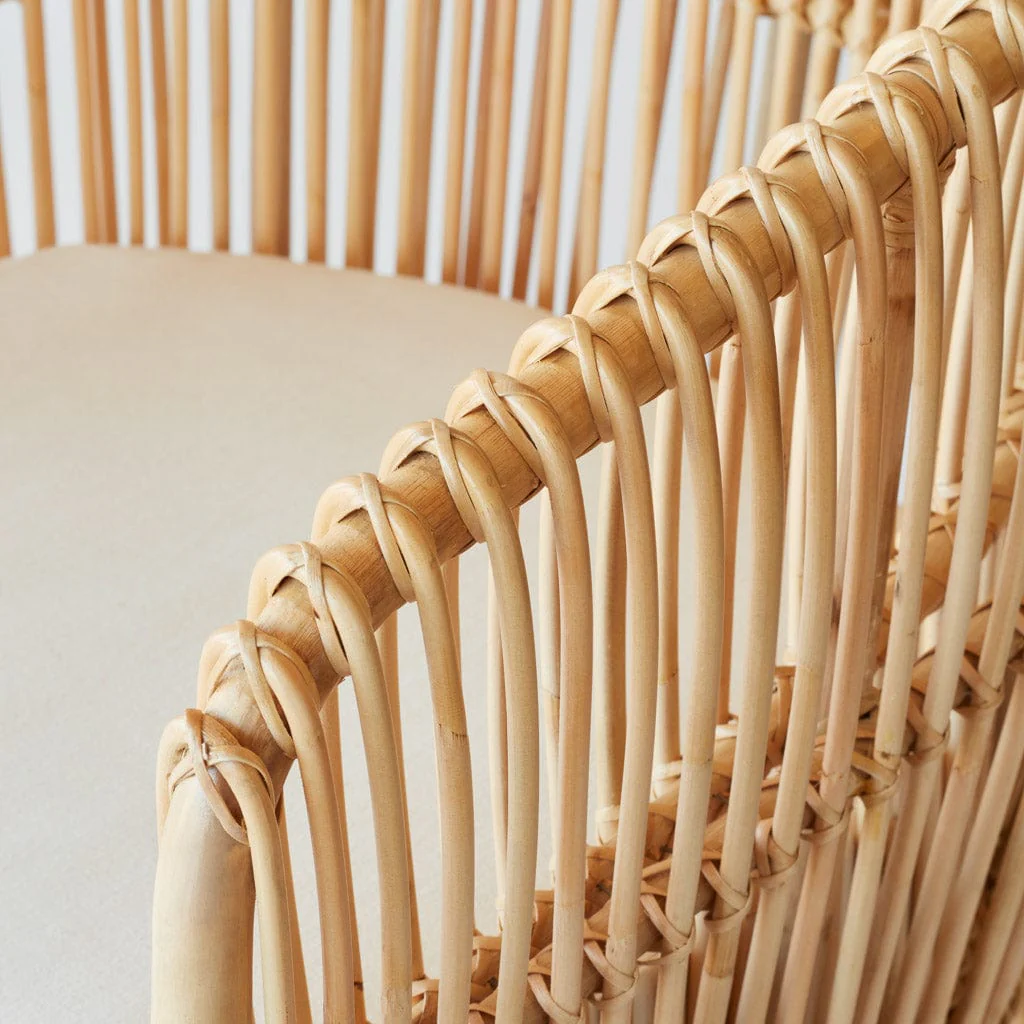 Tara Rattan Lounge Chair - Image 9