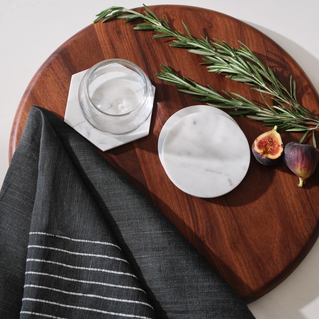 Tikal Wood Serving Board - Round - Image 3