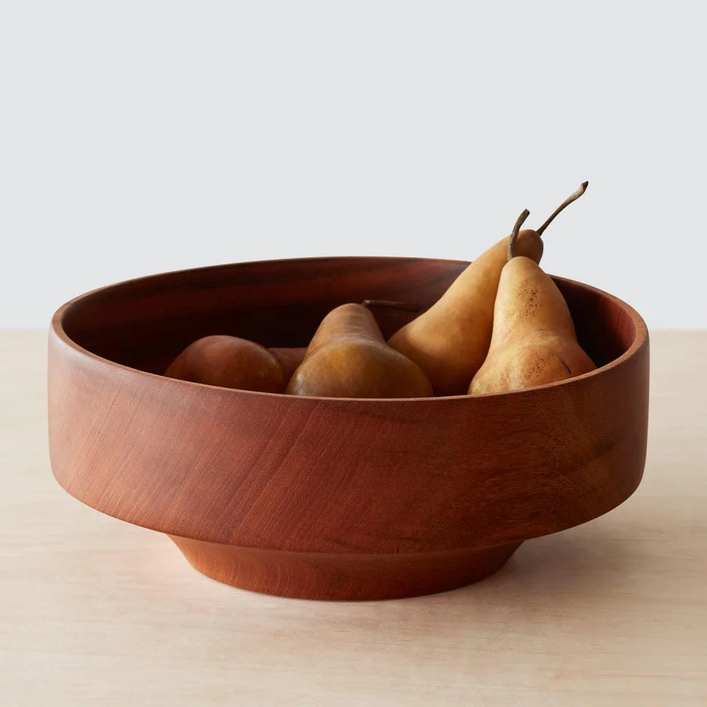Tikal Wood Serving Bowl - Image 5