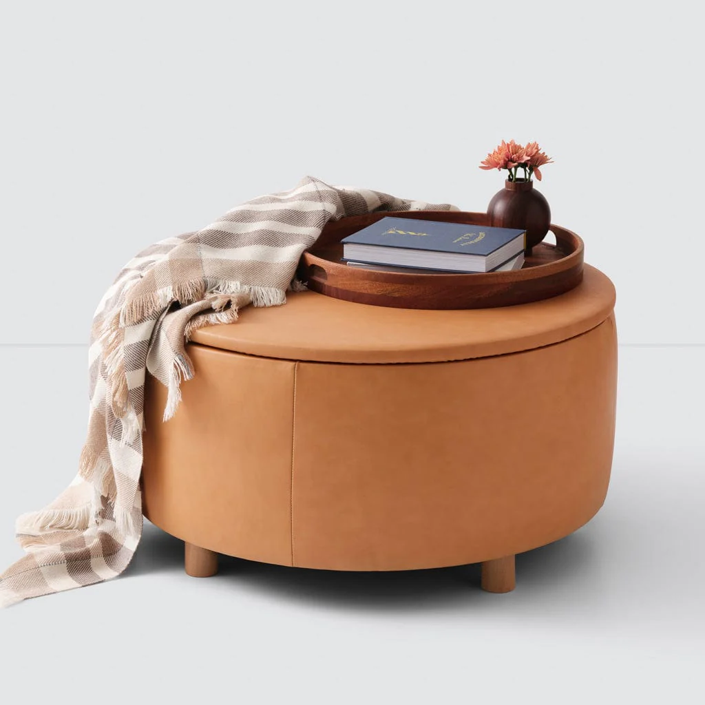 Torres Leather Storage Ottoman - Medium & Large - Image 7
