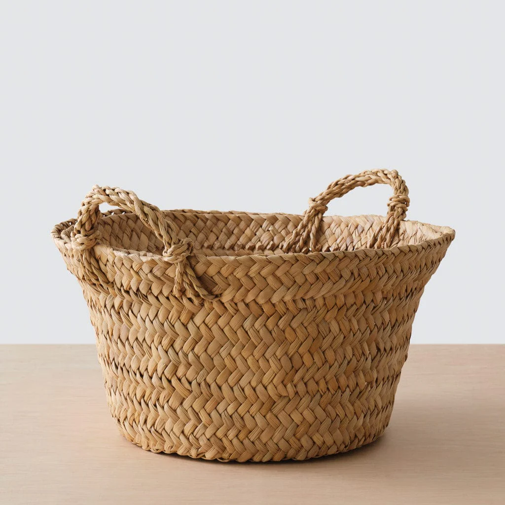Totora Floor Basket - Image 13