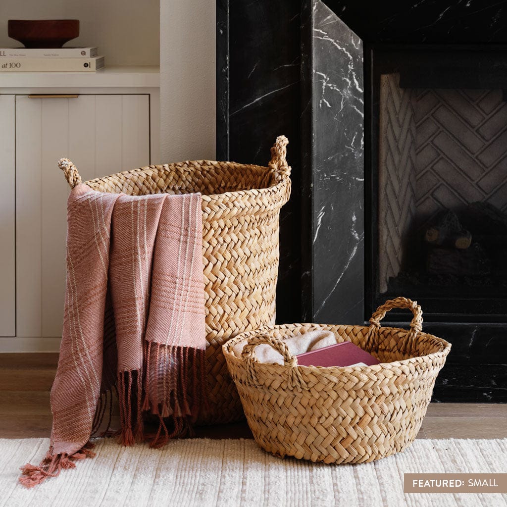 Totora Floor Basket - Image 19
