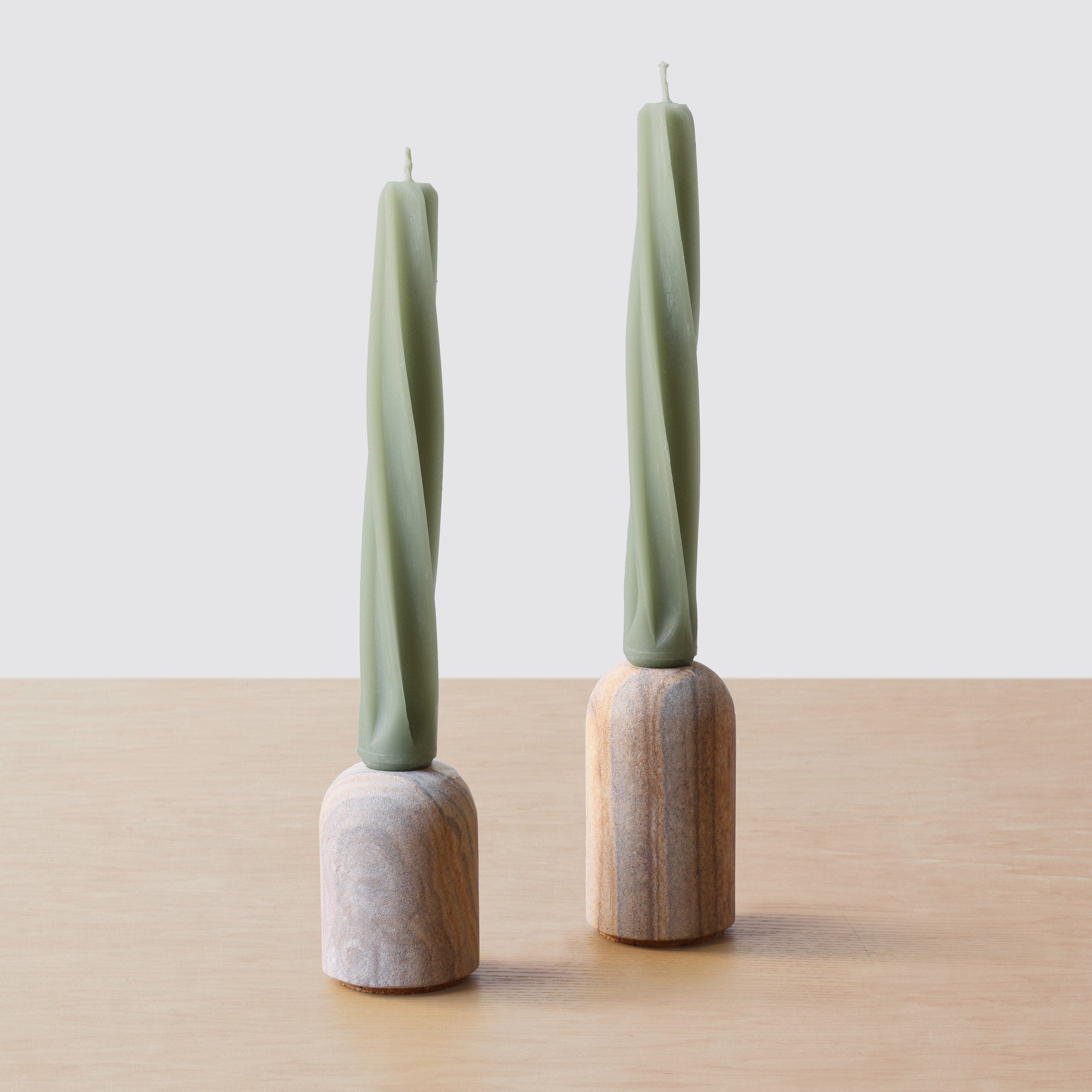 Twist Taper Candles - Set of 2 - Image 12