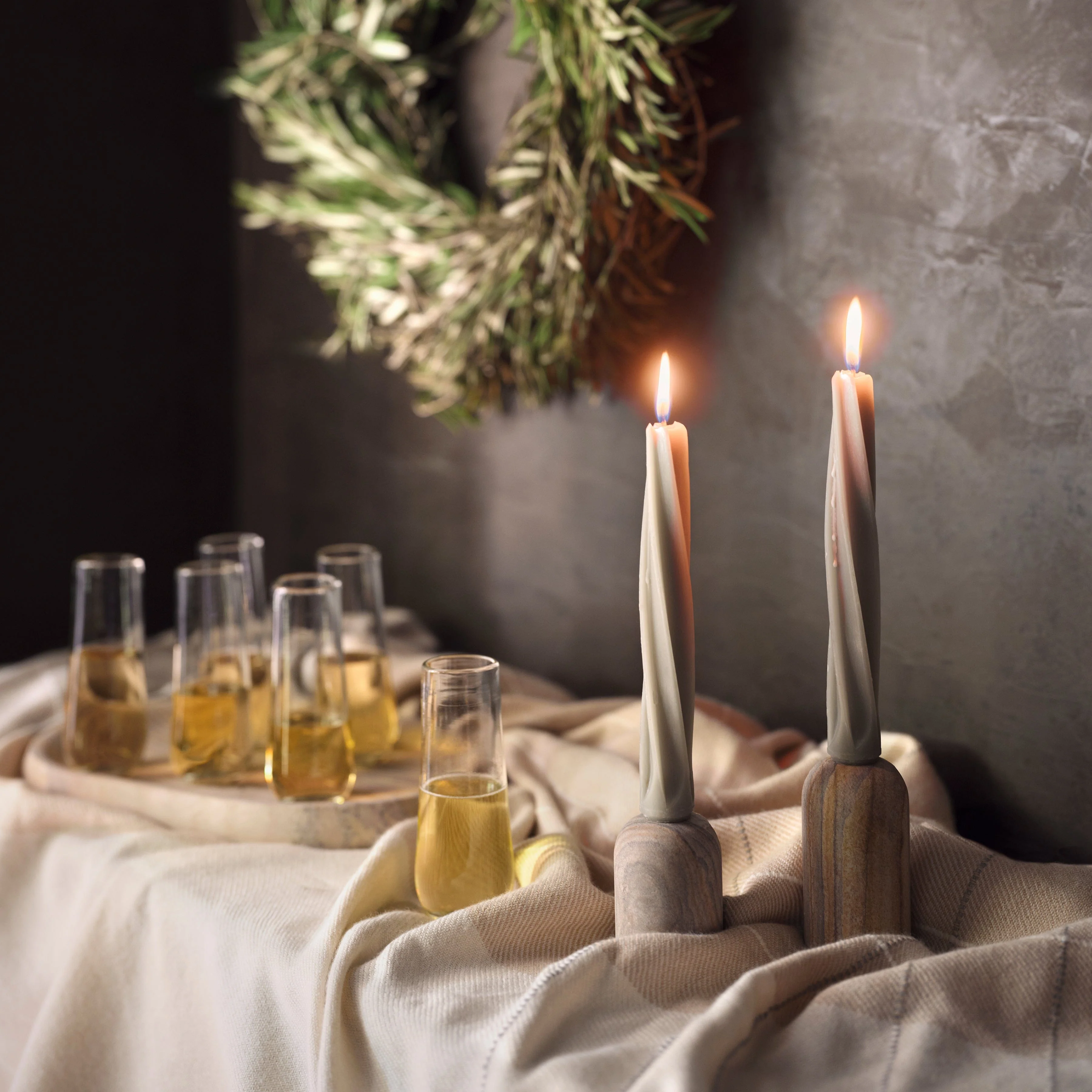 Twist Taper Candles - Set of 2 - Image 5